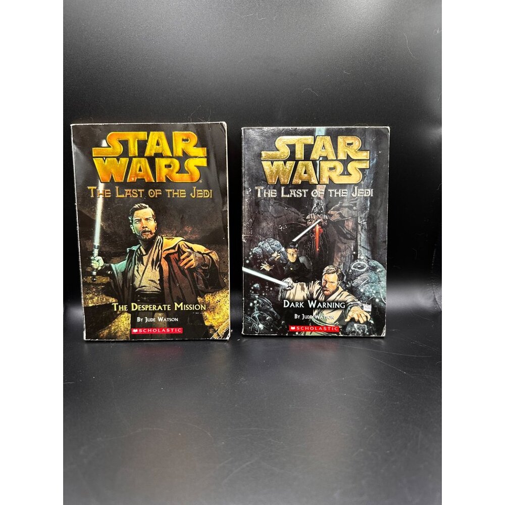 Star Wars The Last of the Jedi Books 1 and 2 by Jude‎ Watson Paperback Novels